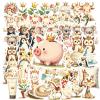 100Pcs Cartoon Crown Stickers, Waterproof Crown Sticker for Water Bottle Laptop Phone Cases Planner Skateboard Luggage Helmet Party Favor Decor, Ideal for Adults Teens Teacher Rewards C2A9Y view 2