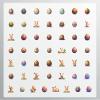 100Pcs Cartoon Easter Egg Stickers, Waterproof Easter Egg Sticker for Water Bottle Laptop Phone Cases Planner Skateboard Luggage Helmet Party Favor Decor, Ideal for Adults Teens Teacher Rewards C2C7G view 4