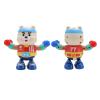 BTSEURY Electric Fitness Bear Toy, Motion Light Music Cute Portable Dancing Bear Toy Robot for Kids, Electric Dancing Toy view 2
