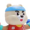 BTSEURY Electric Fitness Bear Toy, Motion Light Music Cute Portable Dancing Bear Toy Robot for Kids, Electric Dancing Toy view 3