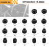 32P 11T RC Car Gear Set | 45# Steel Black Oxide | 5mm Bore +0.03mm | Precision Engineered Motor Pinion Gear Compatible with Traxxas/ARRMA/HPI/Kyosho (3-Pack with M4 Set Screws) view 2
