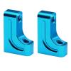 Metal Servo Mount Bracket Upgrade for Tamiya XV01 TB03 1/10 RC Car Accessories Blue 2 PCS view 1