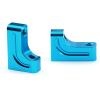 Metal Servo Mount Bracket Upgrade for Tamiya XV01 TB03 1/10 RC Car Accessories Blue 2 PCS view 2