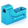 Metal Servo Mount Bracket Upgrade for Tamiya XV01 TB03 1/10 RC Car Accessories Blue 2 PCS view 4
