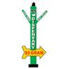18ft Dispensary Sky Inflatable Dancer - Street-Side Eye-Catching Vape Shop Dancing Man Best Prices Outdoor Advertising - $5 Gram Deals - Storefronts Dispensary Business Branding (Without Blower) view 1