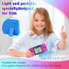 Handheld Game for Kids Built-in 220 32-bit Video Games, 3.0 IPS Screen, Rechargeable Portable Game , Travel Mini Arcade Electronic Toys Gift for Boys and Girls(Blue+Pink) view 4