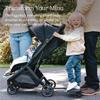 UPPAbaby Piggyback Ride-Along Board for Minu V3 / Quick Attachment for Toddlers up to 45 lbs to Stand + Stroll view 2