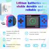 Handheld Game for Kids Built-in 220 32-bit Video Games, 3.0 IPS Screen, Rechargeable Portable Game , Travel Mini Arcade Electronic Toys Gift for Boys and Girls (Pink+Blue) view 3
