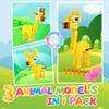 30 Pack Bulk Party Favors for Kids  Mini Ocean Animal Building Blocks Toys Set Compatible with Major Brands,Birthday,Bag Fillers Easter,Christmas,Valentine's Day Gifts for Boys Girls Ages 6-12 view 3