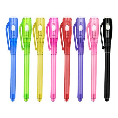 GUKAZH 8PCS/32PCS Invisible Ink Pen with UV Light Secret Message Pen Spy Pens for Kids, Magic Invisible Markers Classroom Prizes for Students, Birthday Christmas Gift for Girls Boys Party Favors Toys