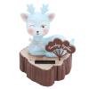 ZJchao Solar Dancing Figurines, Animal Shaking Car Ornament Dashboard Decoration Deer Shape Dancing Figurines Toys Dash Ornament Solar Powered Toys for Home Car Dashboard Decoration view 1