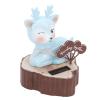 ZJchao Solar Dancing Figurines, Animal Shaking Car Ornament Dashboard Decoration Deer Shape Dancing Figurines Toys Dash Ornament Solar Powered Toys for Home Car Dashboard Decoration view 3