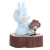 ZJchao Solar Dancing Figurines, Animal Shaking Car Ornament Dashboard Decoration Deer Shape Dancing Figurines Toys Dash Ornament Solar Powered Toys for Home Car Dashboard Decoration view 4