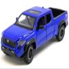 2024 T RD Off-Road Edition Pickup Truck Blue Metallic with Bed Camper 1/24 Diecast Model Car H08778-BL view 1