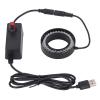 5V USB Ring Light 31 LED Beads, Adjustable Brightness Ring Light with USB Power for Stereo Microscope Suitable for Various Visual Inspection Systems view 1