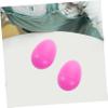 Alasum 2pcs Plastic Shaker Eggs for Boy Girl Musical Dance Props Interactive Auditory Sensory Toys for Toddlers Safe and Fun Early Education Play view 4