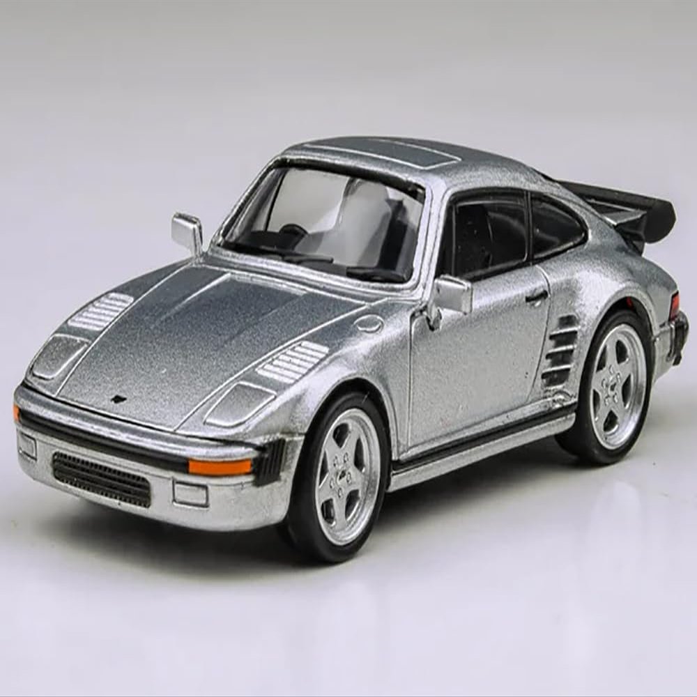 1986 BTR Slantnose Silver Metallic 1/64 Diecast Model Car by Paragon Models PA-55546