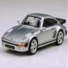 1986 BTR Slantnose Silver Metallic 1/64 Diecast Model Car by Paragon Models PA-55546 view 1