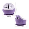 CIMAXIC Boy Girl Snack Bowl Dinosaur Theme Boys and Girls Bowl Suction Silicone Unbreakable Portable view 2