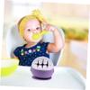 CIMAXIC Boy Girl Snack Bowl Dinosaur Theme Boys and Girls Bowl Suction Silicone Unbreakable Portable view 4
