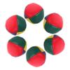 Toddmomy 6pcs Soft Pu Bean Bag Toss Balls Fun Indoor and Outdoor Throwing Game for Boy Girl Enhances Hand-Eye Coordination and Physical Agility Birthday Toddlers view 1