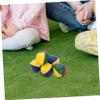 Toddmomy 6pcs Soft Pu Bean Bag Toss Balls Fun Indoor and Outdoor Throwing Game for Boy Girl Enhances Hand-Eye Coordination and Physical Agility Birthday Toddlers view 4