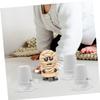 Alipis 4pcs Wind-up Walking Robot Mechanism for Clay Craft Projects Unique Clockwork Legged Robot Toy Parts Fun and Craft Kit for Boys and Girls view 4