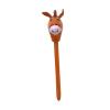 Guohetuk Horse Head Stick Toy for Fun, Brown view 1