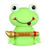 Solar Dancing Frog - Solar Motion Frog Ornament, Dashboard Dancing Frog Toy, Frog Solar Powered Desk Toy, Moving Frog Ornament for Car, Frog Dashboard Wobble Toy for Auto Shaking Frog Figurine view 1