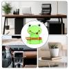 Solar Dancing Frog - Solar Motion Frog Ornament, Dashboard Dancing Frog Toy, Frog Solar Powered Desk Toy, Moving Frog Ornament for Car, Frog Dashboard Wobble Toy for Auto Shaking Frog Figurine view 4