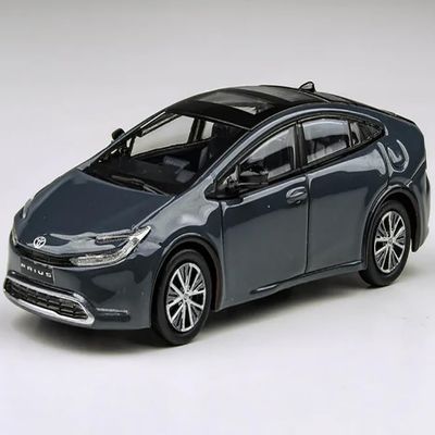 2023 Toyota Prius Guardian Gray 1/64 Diecast Model Car by Paragon Models