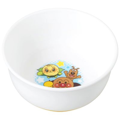 Lec Anpanman Wan (4.1 x 4.1 x 2.0 inches (10.5 x 10.5 x 5 cm), Microwave, Dishwasher, Boiling Disinfection, OK, Anti-Slip