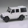 2012 Toyota Land Cruiser LC 79 French Vanilla White with Canopy 1/64 Diecast Model Car by Paragon Models view 2