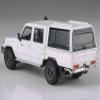 2012 Toyota Land Cruiser LC 79 French Vanilla White with Canopy 1/64 Diecast Model Car by Paragon Models view 3