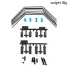 for Tamiya XV01 XV01T XV01 Pro FF04 for Evo 1/10 Front and Rear Sway Bar Kit Stabilizer Set 54514 RC Car Upgrade Parts Accessories RC Car Repair Kit view 2