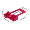 RC Car Parts for SCX10 III 1/10 for AR45P Front Axle BTA Servo Mount RC Car Low Center of Gravity for LCG Chassis DIY Upgrade Parts Modification Decoration(Red) view 2