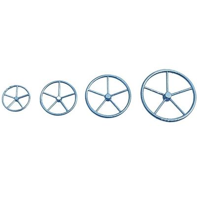 3D Printed Resin Steering Wheel for RC Boat - Unpainted White DIY Ship Accessories, Nautical Simulation Parts (15mm, 21mm, 26mm, 32mm Diameter), 1 Piece(15mm)