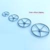 3D Printed Resin Steering Wheel for RC Boat - Unpainted White DIY Ship Accessories, Nautical Simulation Parts (15mm, 21mm, 26mm, 32mm Diameter), 1 Piece(15mm) view 4
