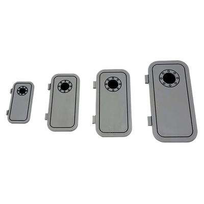 ABS Plastic Cabin Door for RC Boat - Unpainted White DIY Ship Accessories, Nautical Simulation Parts (1:25, 1:30, 1:35, 1:48 Scale), 1 Piece(1:30)