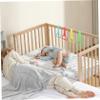 Playpen Pull up Rings, 4PCS Plastic Baby Pull up Rings, Non Slip Playpen Handles to Pull, Easy to Install and Remove Pull up Handles for Baby Playpen view 4