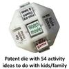 Decision Die for Things to Do with Your Family. The Die Displays 54 Fun Activity Ideas, Selected Randomly with Every Roll. by Dream Dice. view 2