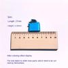1:100 Scale Ship Model Chimney - Resin Printed Ship Stack for RC Boats, Dimensions: 27mm Length x 9mm Width x 28mm Height - White Resin Chimney, Paint Required - 1 Piece view 2