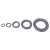 Plastic Model Ship Life Ring - Rescue Buoy for RC Assembly Ship Models, Scale Sizes: 1:25, 1:35, 1:50, 1:75, 1:100-White Plastic Print, Sizes: 30mm, 22mm, 15mm, 10mm, 7.5mm-1 Piece(1:75) view 1