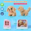 15 Pcs Robot Puppy Dog Toys for Girls Kids Boys, Realistic Robot Puppy Toys with Walk & Bark, Toy Gifts for 3 4 5 6 Year Old, Ideas 3 4 5 6 Year Old Girls Birthday Gifts view 3