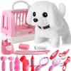 15 Pcs Robot Puppy Dog Toys for Girls Kids Boys, Realistic Robot Puppy Toys with Walk & Bark, Toy Gifts for 3 4 5 6 Year Old, Ideas 3 4 5 6 Year Old Birthday Gifts view 1