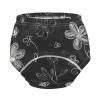 Floral Sketch Baby Toilet Training Pants Reusable Nighttime Training Underwear Short Underwear for Infant 4T view 3