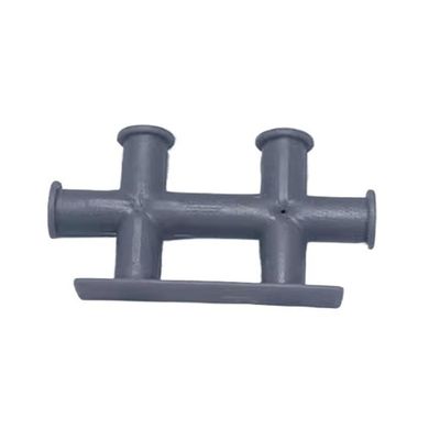 ABS Plastic Bollard for Marine Ship Models - Cable Guide Post for RC and Tugboat Models, Dimensions: 25mm x 4.2mm x 13mm - Gray Color - 1 Piece