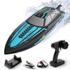 volantexrc RC Remote Control Boat for Pool2.4Ghz Control RC Boats for Adults, Lake Electric Boat with Water Cooling System 2Rechargeable Batteries (Blue) view 1