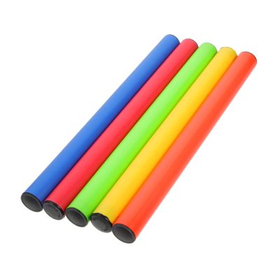 ADOCARN 5pcs Relay Baton Stick Field Relay Race Sticks for Boys and Girls and Adults Lightweight School and Sports