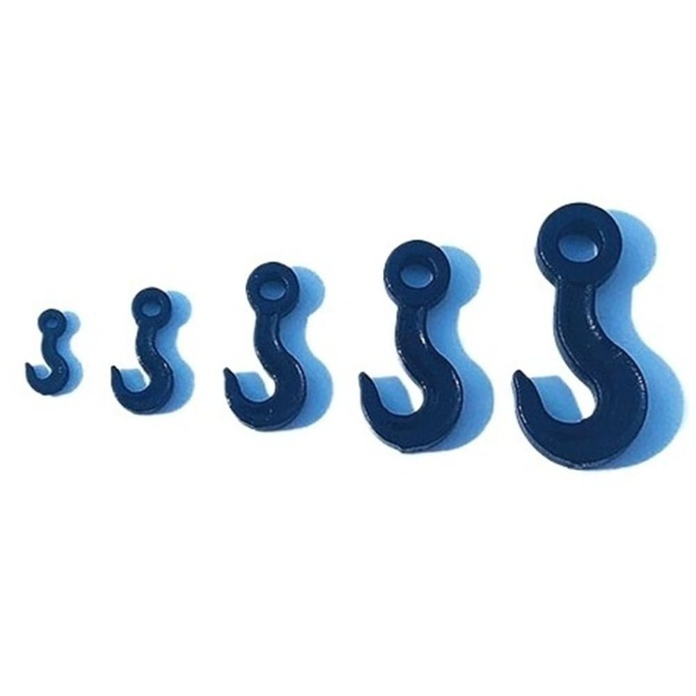 3D Printed Resin Ship Hook for RC Boat - Unpainted White DIY Ship Accessories, Nautical Simulation Parts (8x4mm, 12x6mm, 16x8mm, 20x10mm, 25x12mm), 1 Piece(12 * 6mm)
